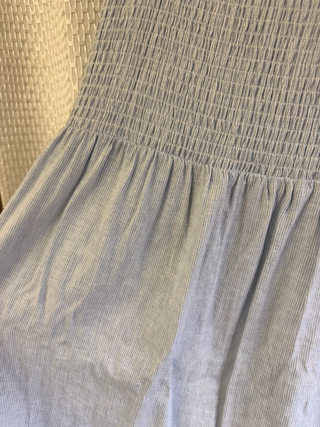 Reitmans Blue Striped Smocked Dress - Size XL - photo 4