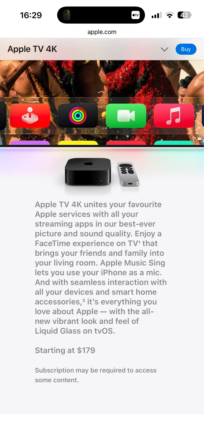 Apple TV 4K Media Player - photo 3