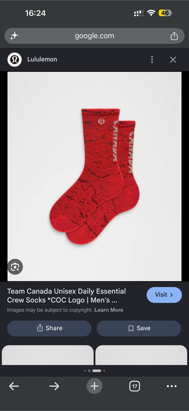 NEW Lululemon Daily Essential Crew Socks