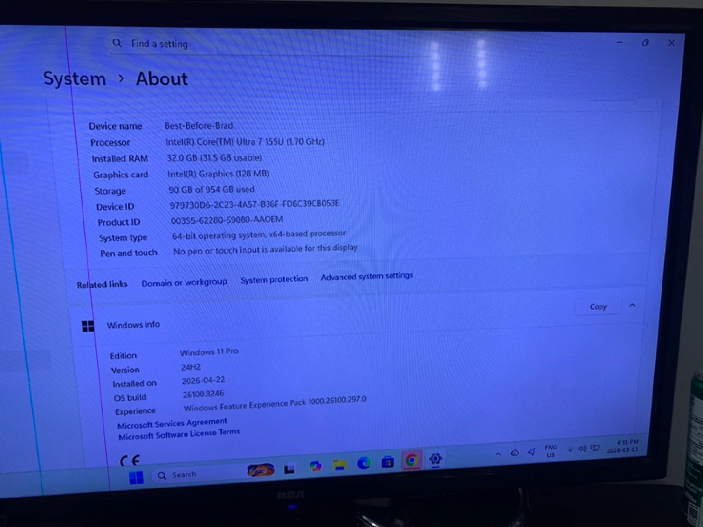 HP ProBook 440 G11 Laptop NO DISPLAY - photo 4