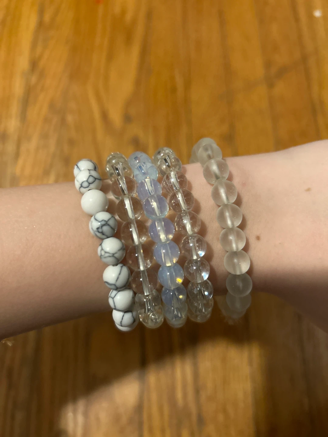 Set of 5 Beaded Bracelets