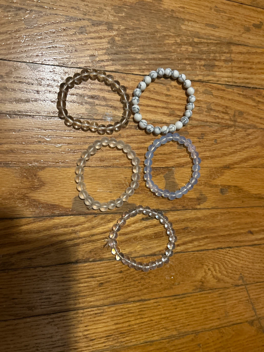 Set of 5 Beaded Bracelets - photo 3