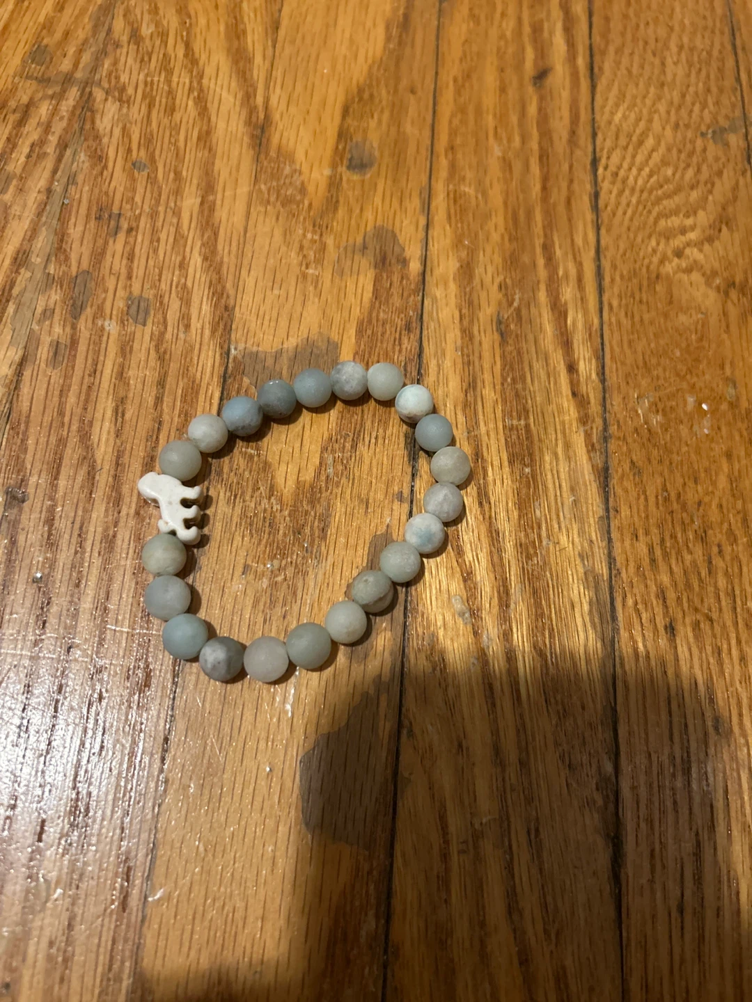 Beaded Bracelet with Elephant Charm - photo 2