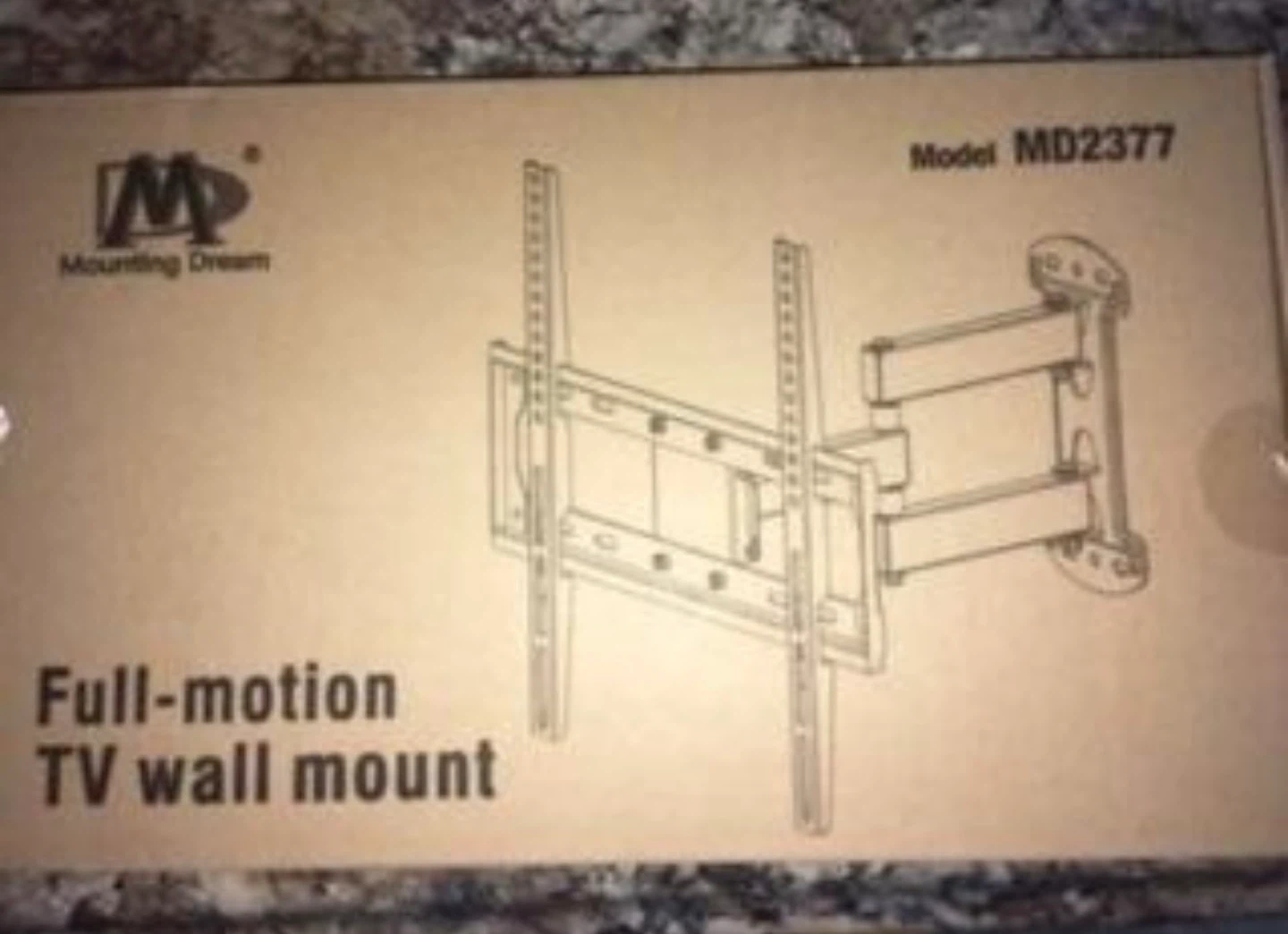 Full-Motion TV Wall Mount MD2377