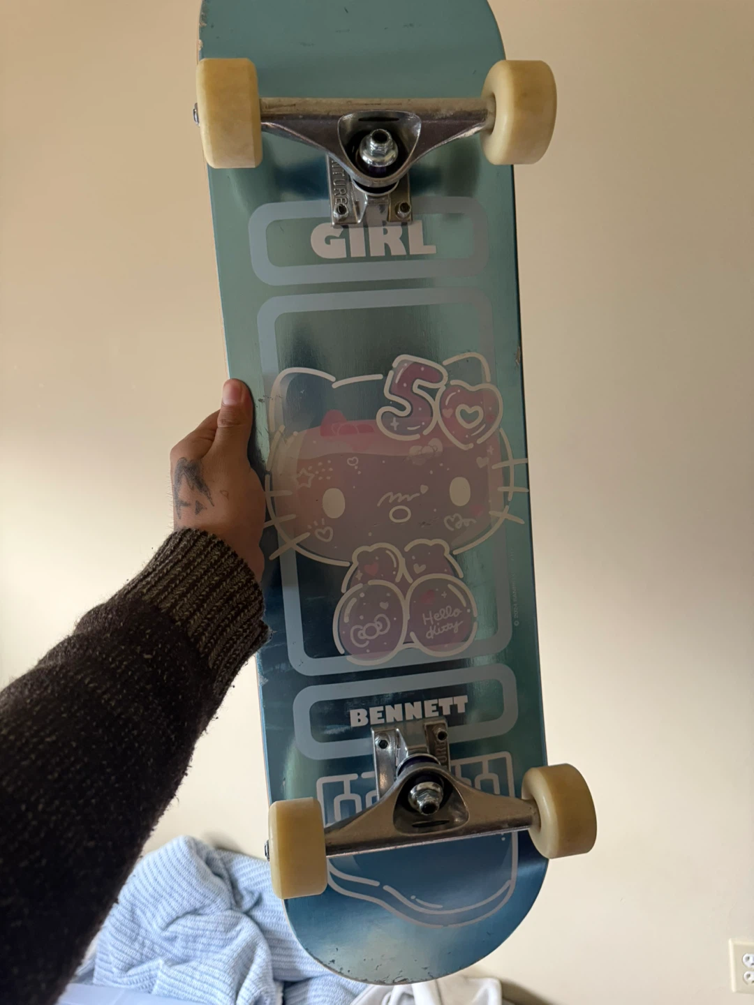 Girl Skateboards x Hello Kitty Skateboard (custom build)