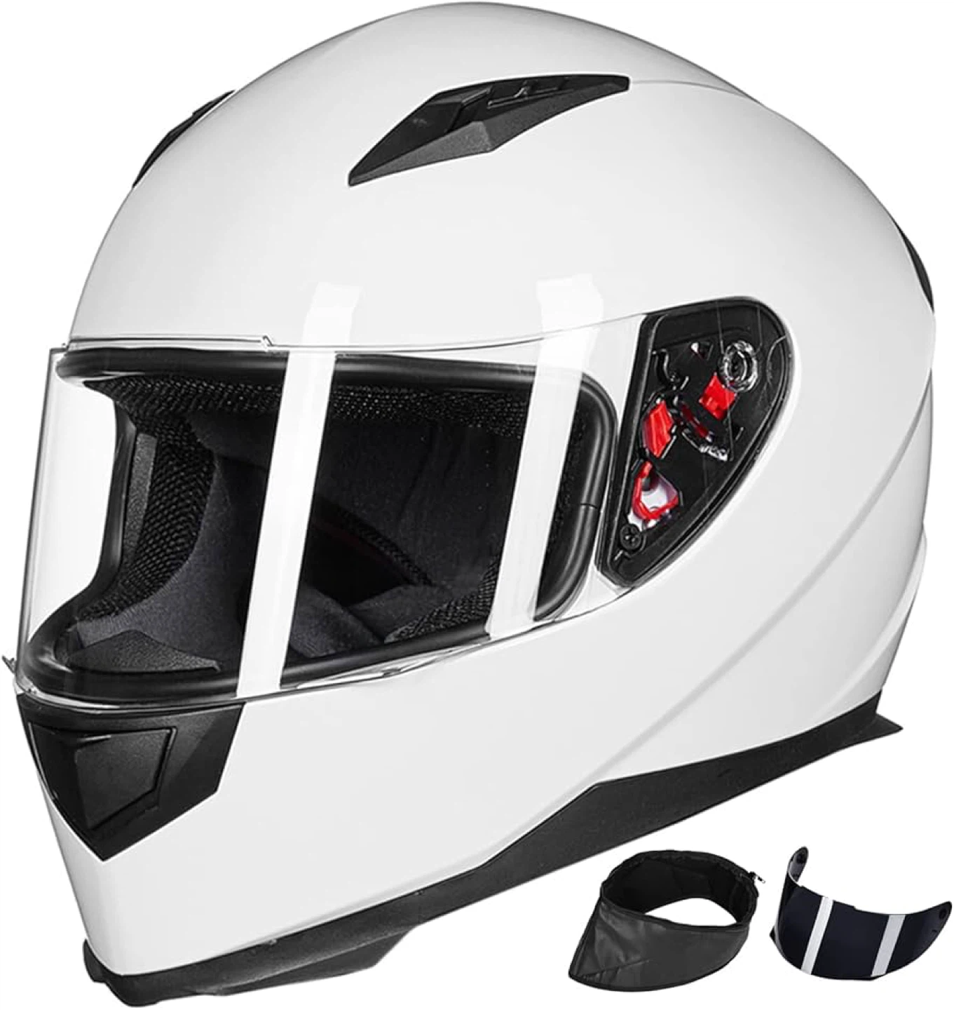 ILM Full Face Motorcycle Street Bike Helmet