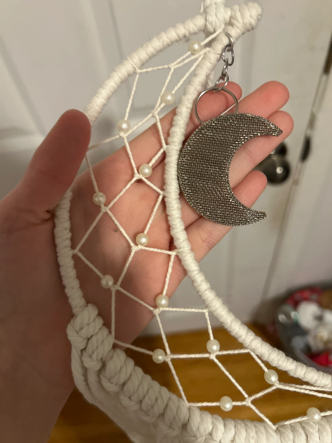 White Moon Dream Catcher - photo 2