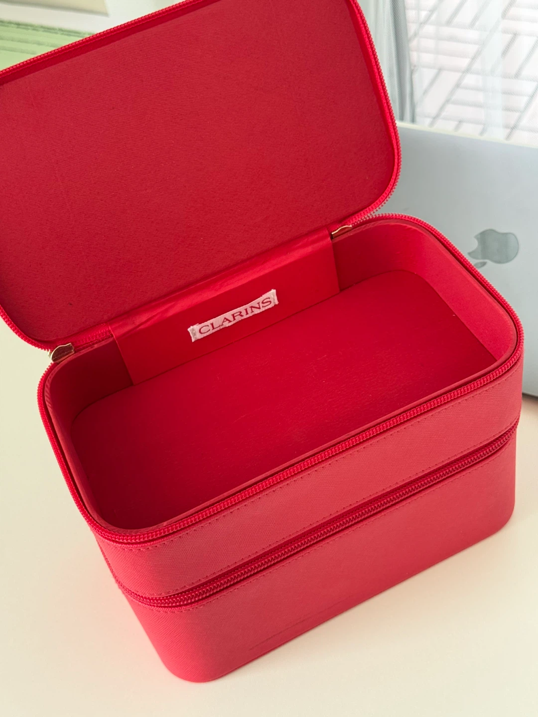 Double Layer Makeup Bag Cosmetic Organizer - photo 2