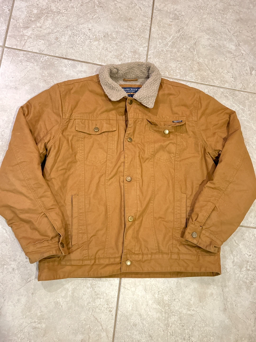 Bass Creek Outfitters Workwear Sherpa Lined Jacket