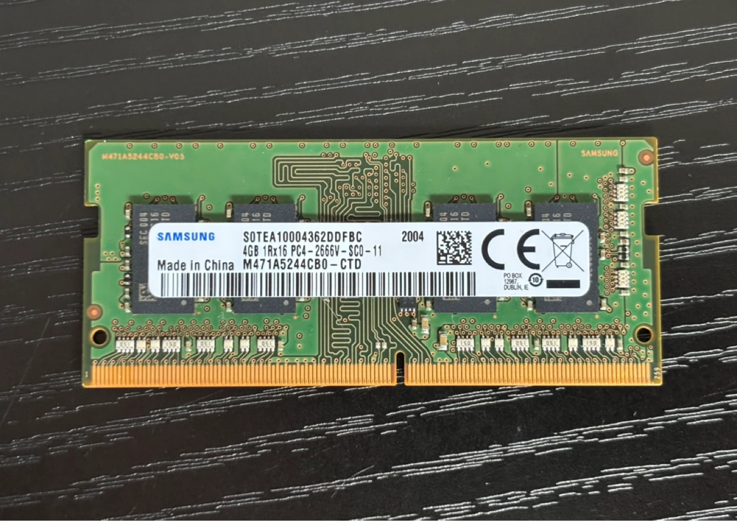 3 sticks of Samsung PC4 Ram, 4GB and 8GB - photo 2