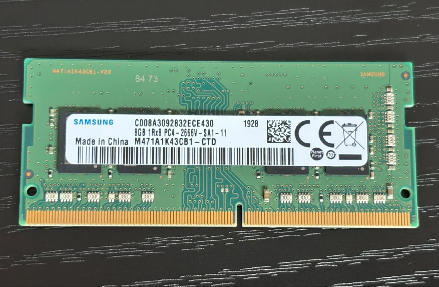 3 sticks of Samsung PC4 Ram, 4GB and 8GB - photo 4