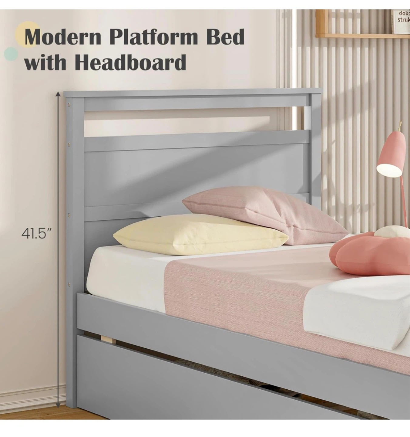 Twin Bed Frame + Mattress - photo 3