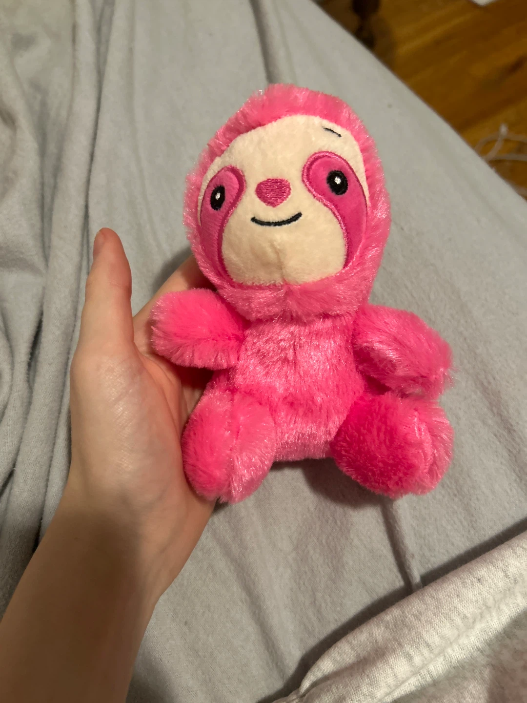Pink Sloth Plush Toy