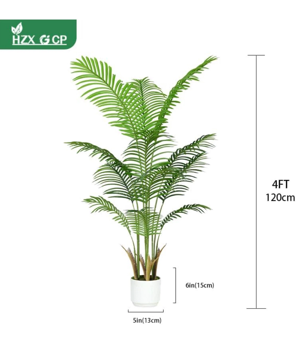 HZXGCP Artificial Palm Tree 4FT - photo 3