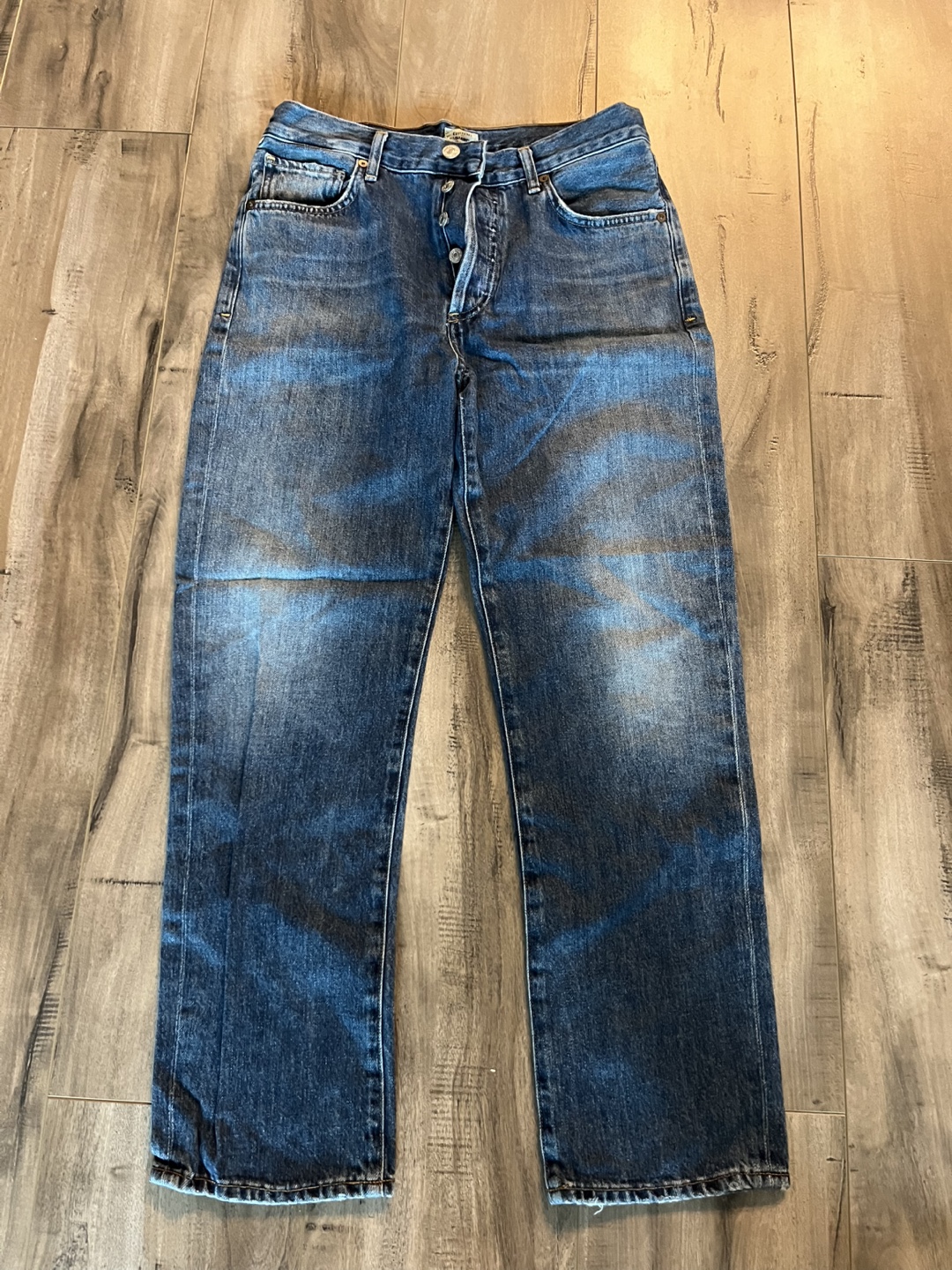 Citizens of Humanity McKenzie Curved Straight Jeans - Size 25
