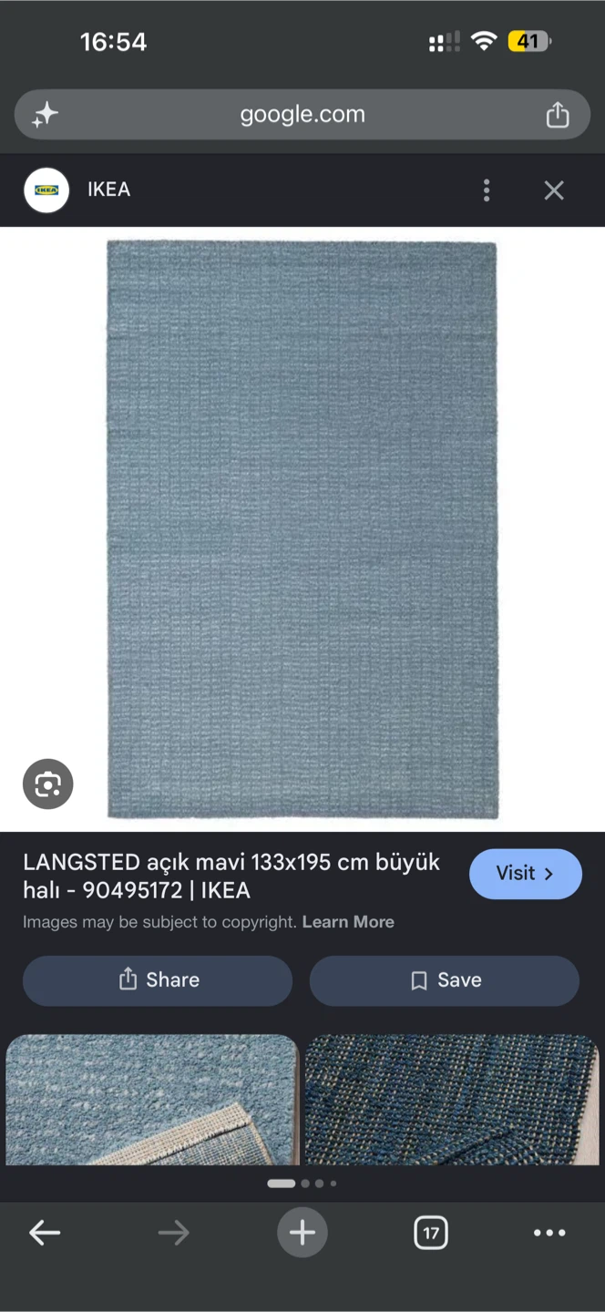 IKEA LANGSTED Rug, carpet (133x195 cm) - photo 3