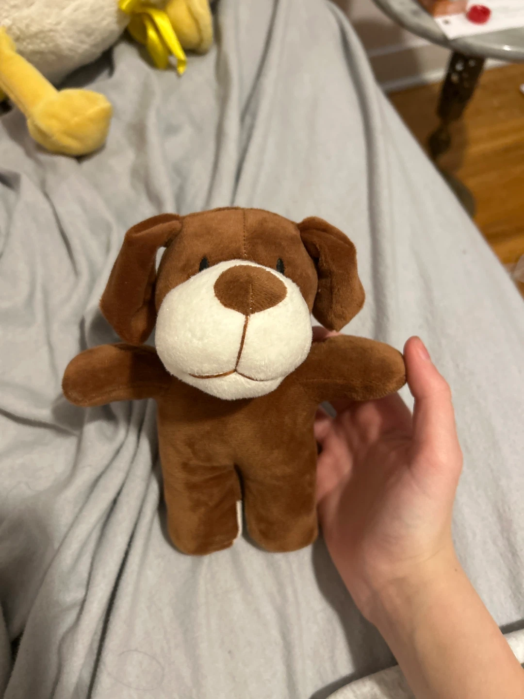 Brown Plush Dog Toy