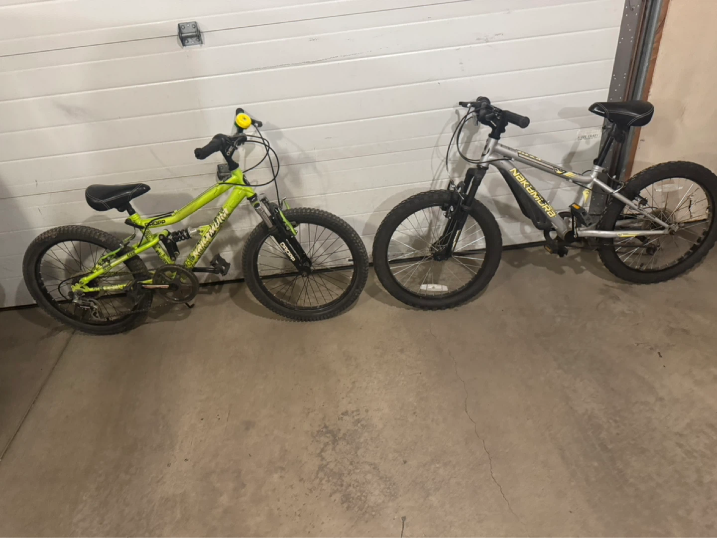 2 Mountain Bikes , Your choice $30 each.
