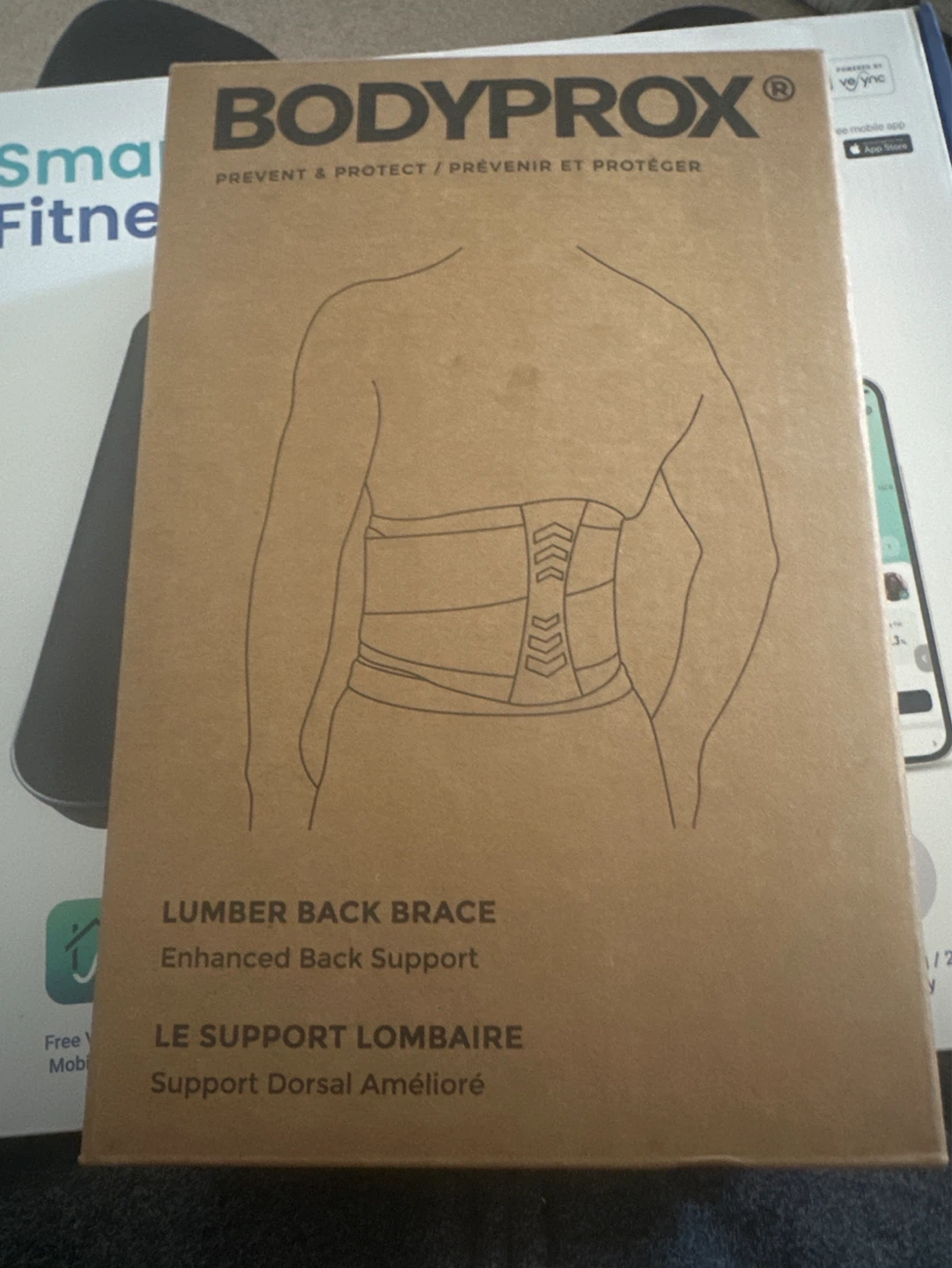 Bodyprox Lumber Back Brace Enhanced Back Support
