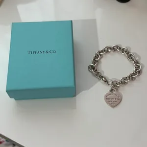 Tiffany & Co. Sterling Silver Heart Tag Bracelet