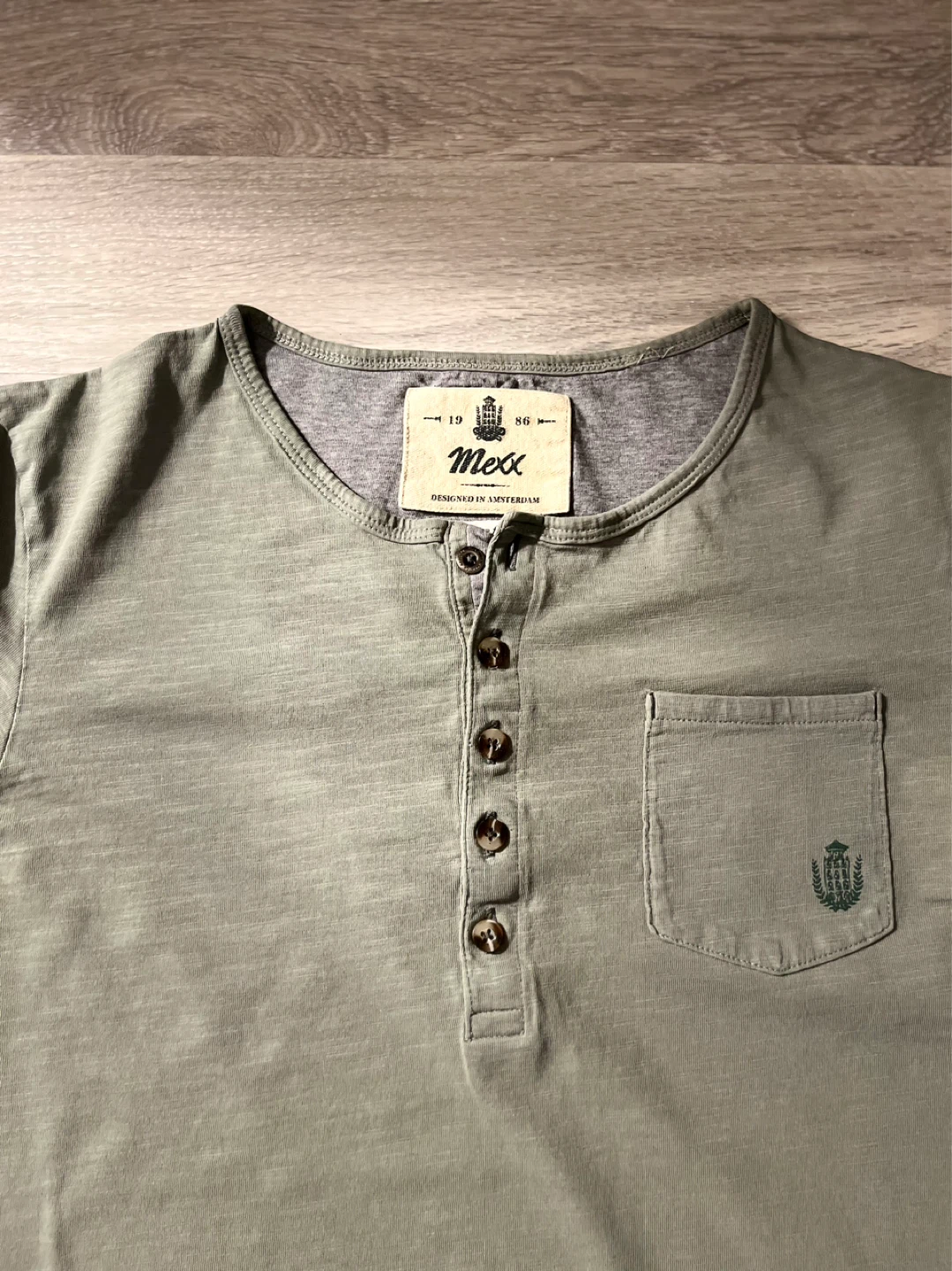 Mexx Long Sleeve Henley Shirt - photo 2