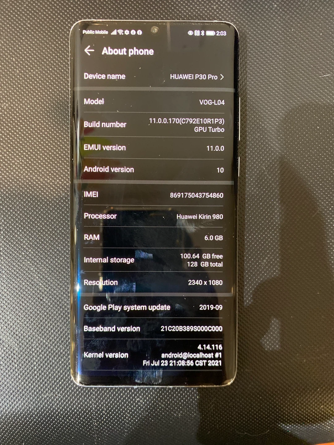 Huawei P30 Pro 128GB (VOG-L04) - photo 3