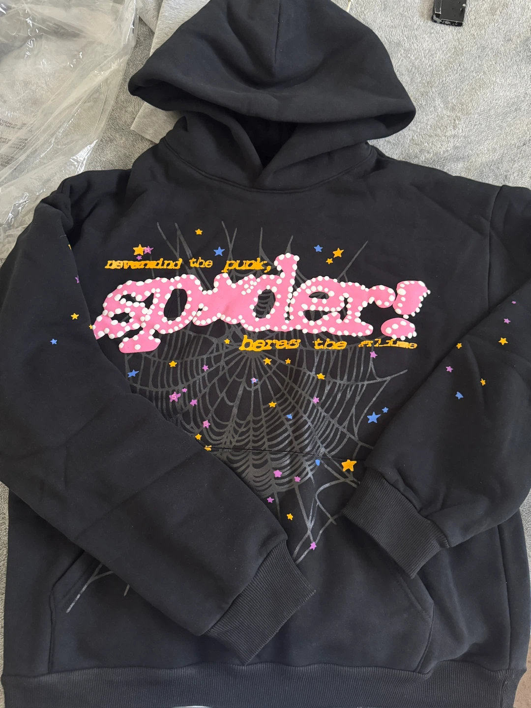 SPIDER HOODIE V2 black - photo 2