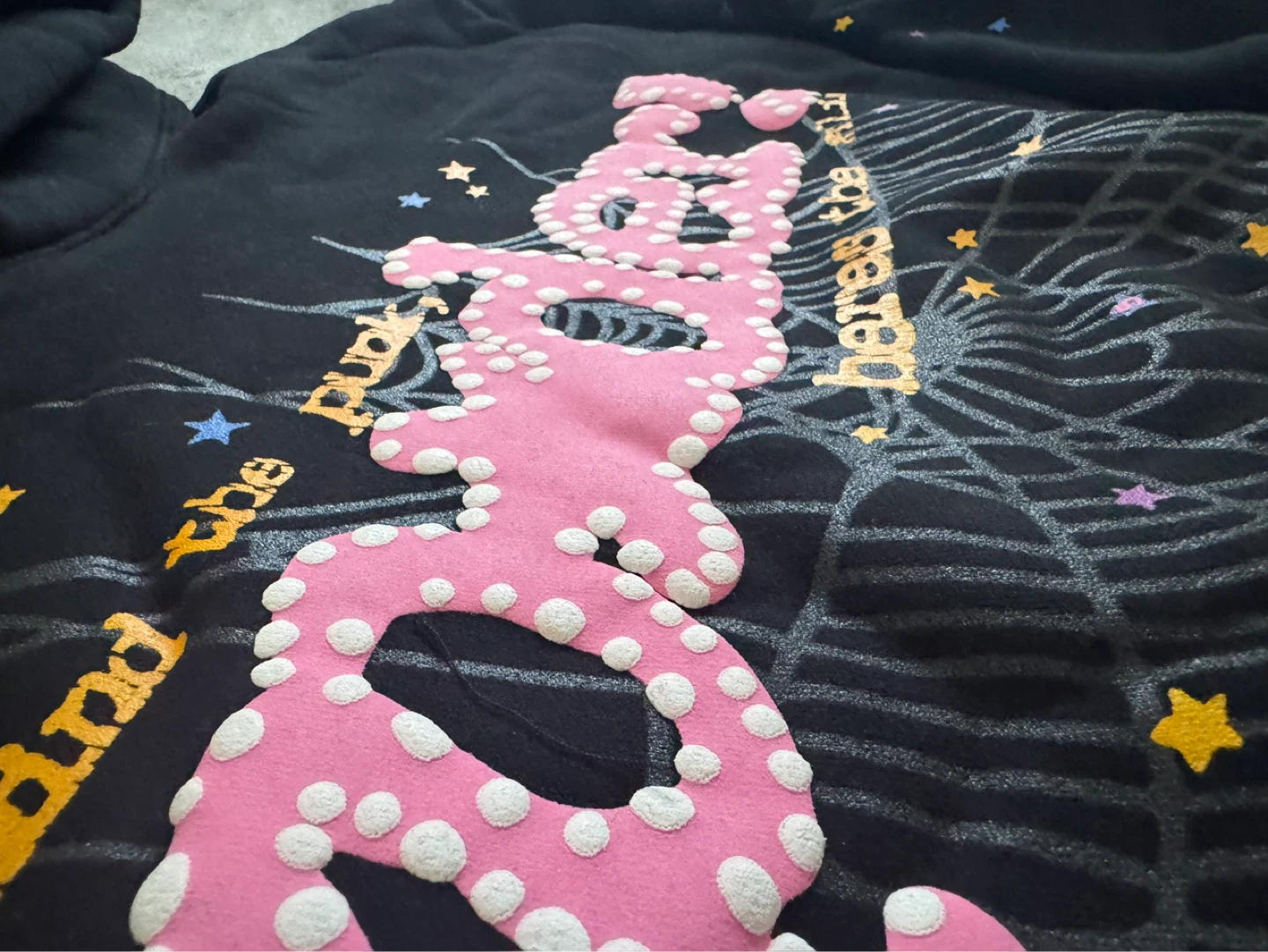 SPIDER HOODIE V2 black - photo 3