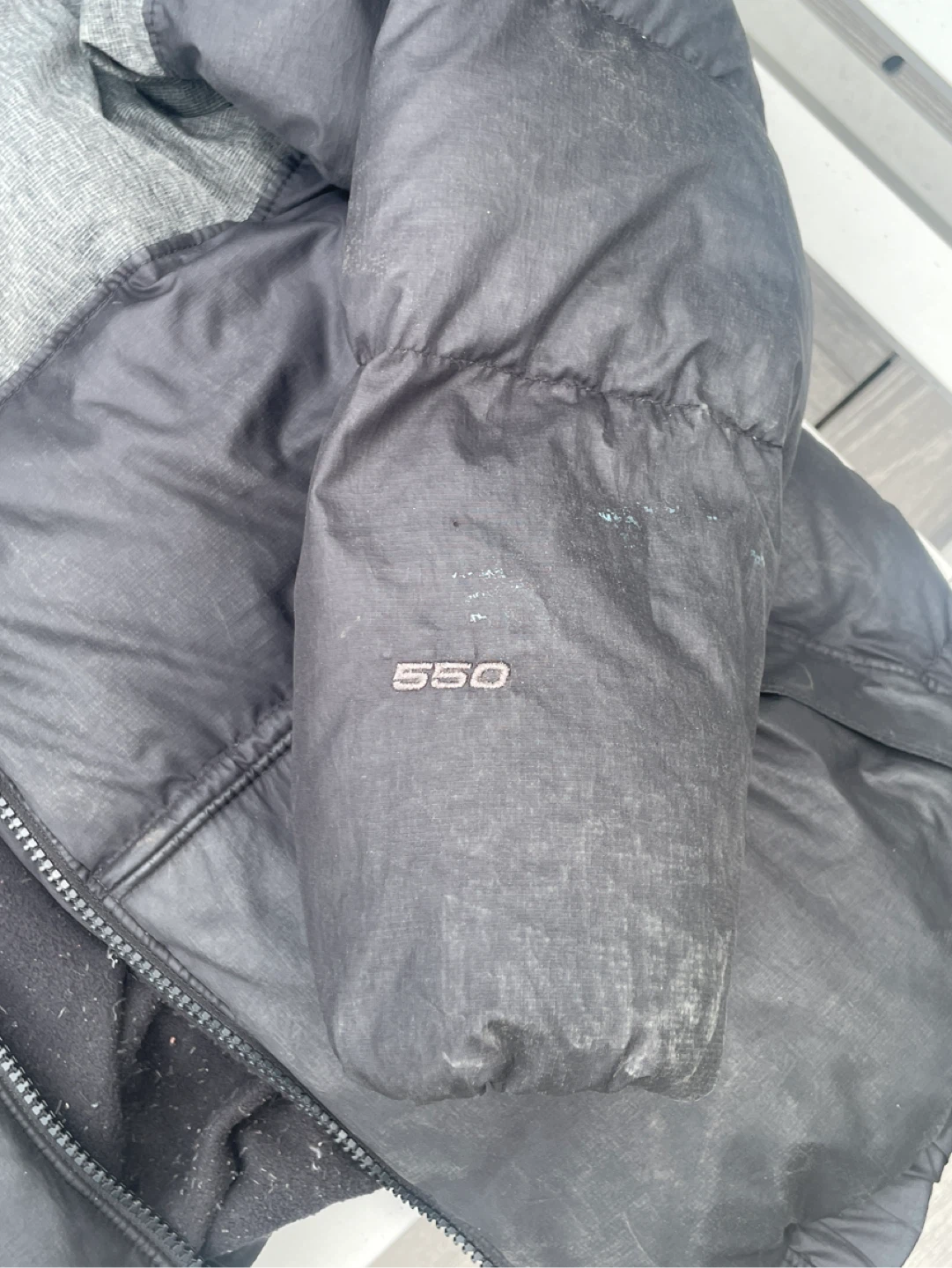 The North Face 550 Boys XL/TG Puffer Jacket. Zipper needed - photo 3