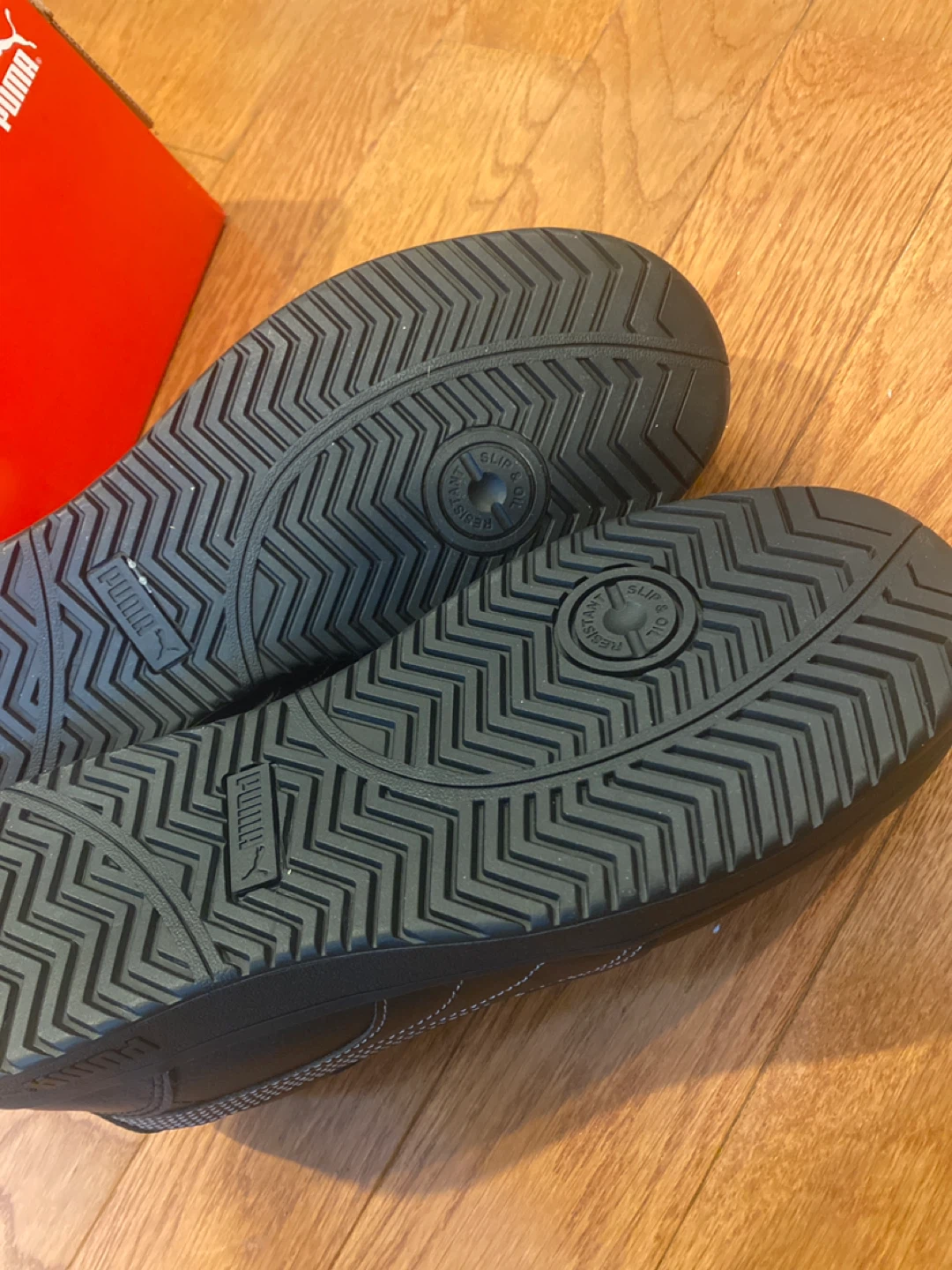 New Puma Frontcourt Black Low Steel Toe Shoes - photo 2