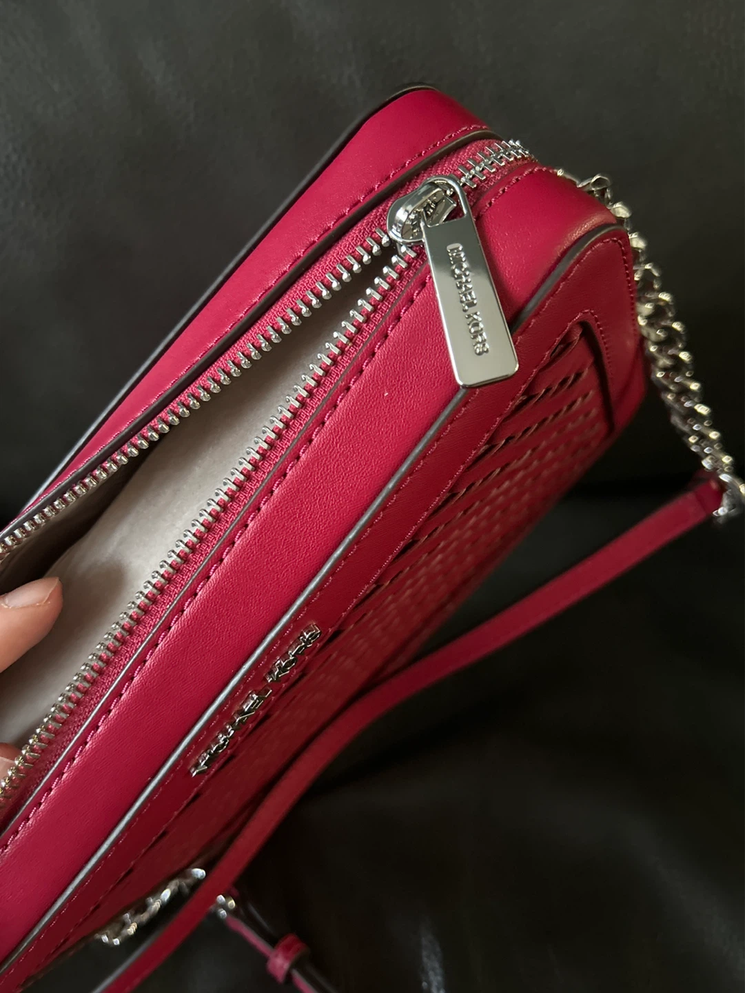 Michael Kors Jet Set Item Crossbody Bag - Pink - photo 4