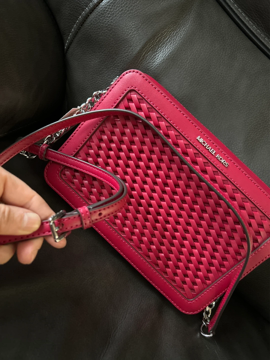 Michael Kors Jet Set Item Crossbody Bag - Pink - photo 2