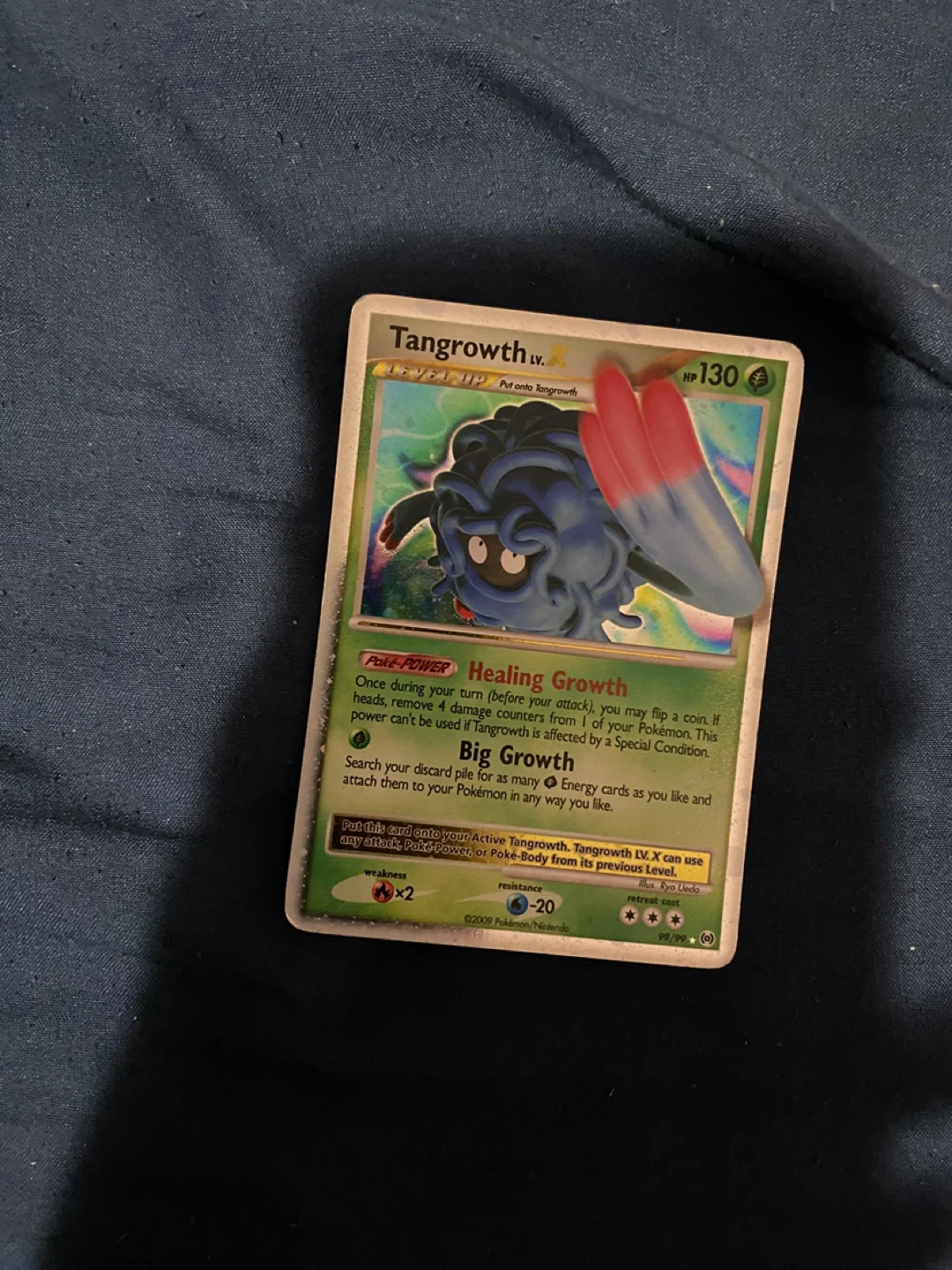 Pokemon Tangrowth LV. X Trading Card 99/99