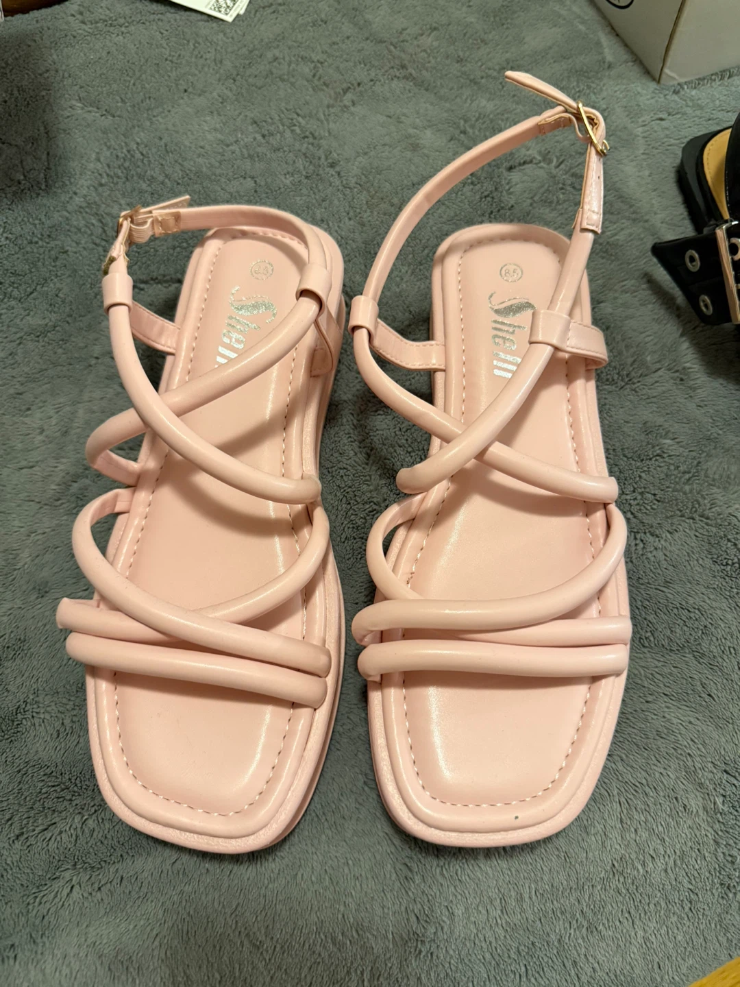 Pink Platform Sandals - Size 8.5
