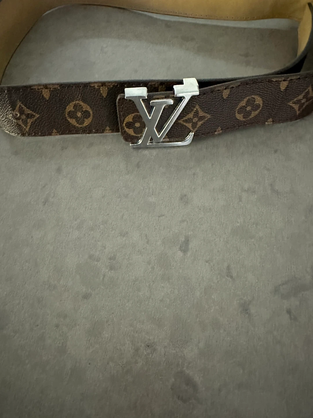 Brown Monogram Belt - 105cm