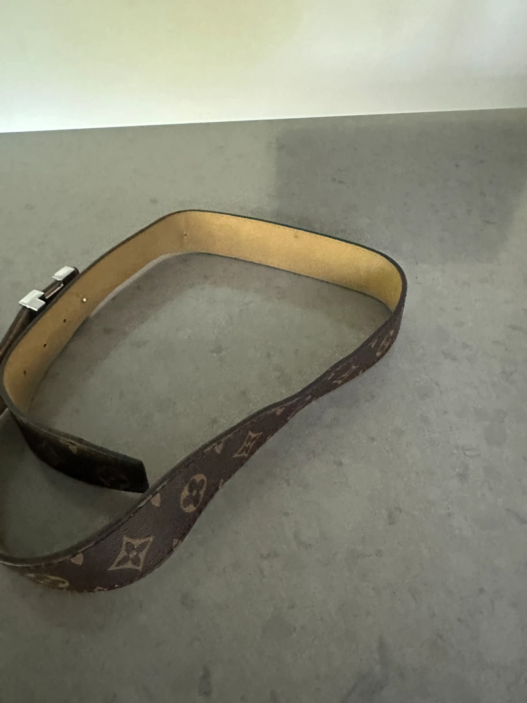 Brown Monogram Belt - 105cm - photo 5
