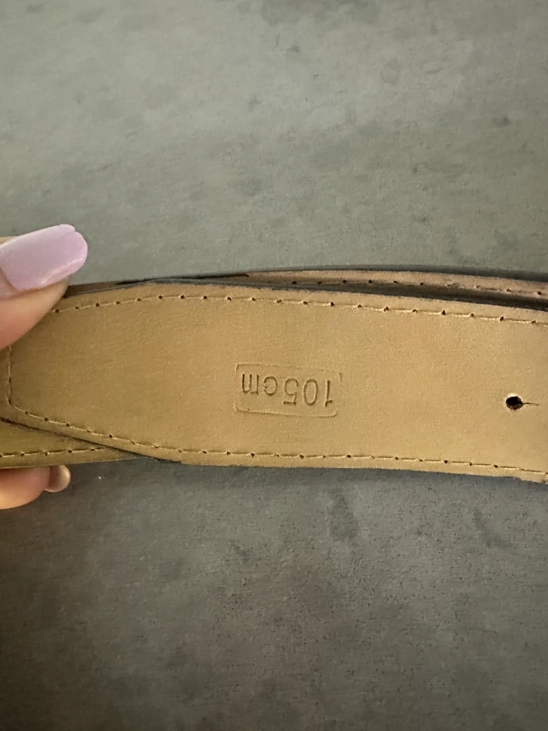 Brown Monogram Belt - 105cm - photo 4