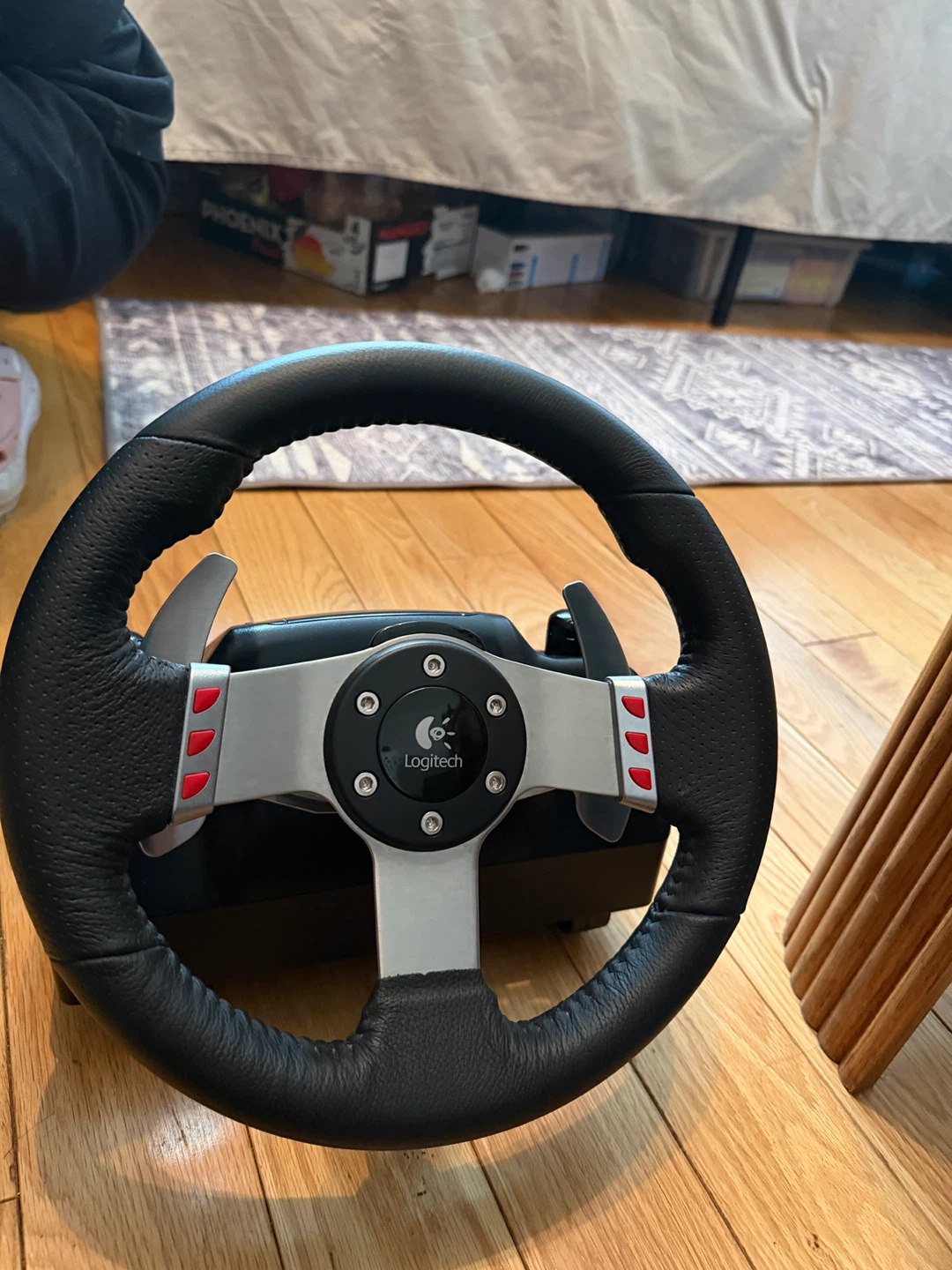 Logitech G27 Racing Wheel with Pedals and Shifter - photo 3