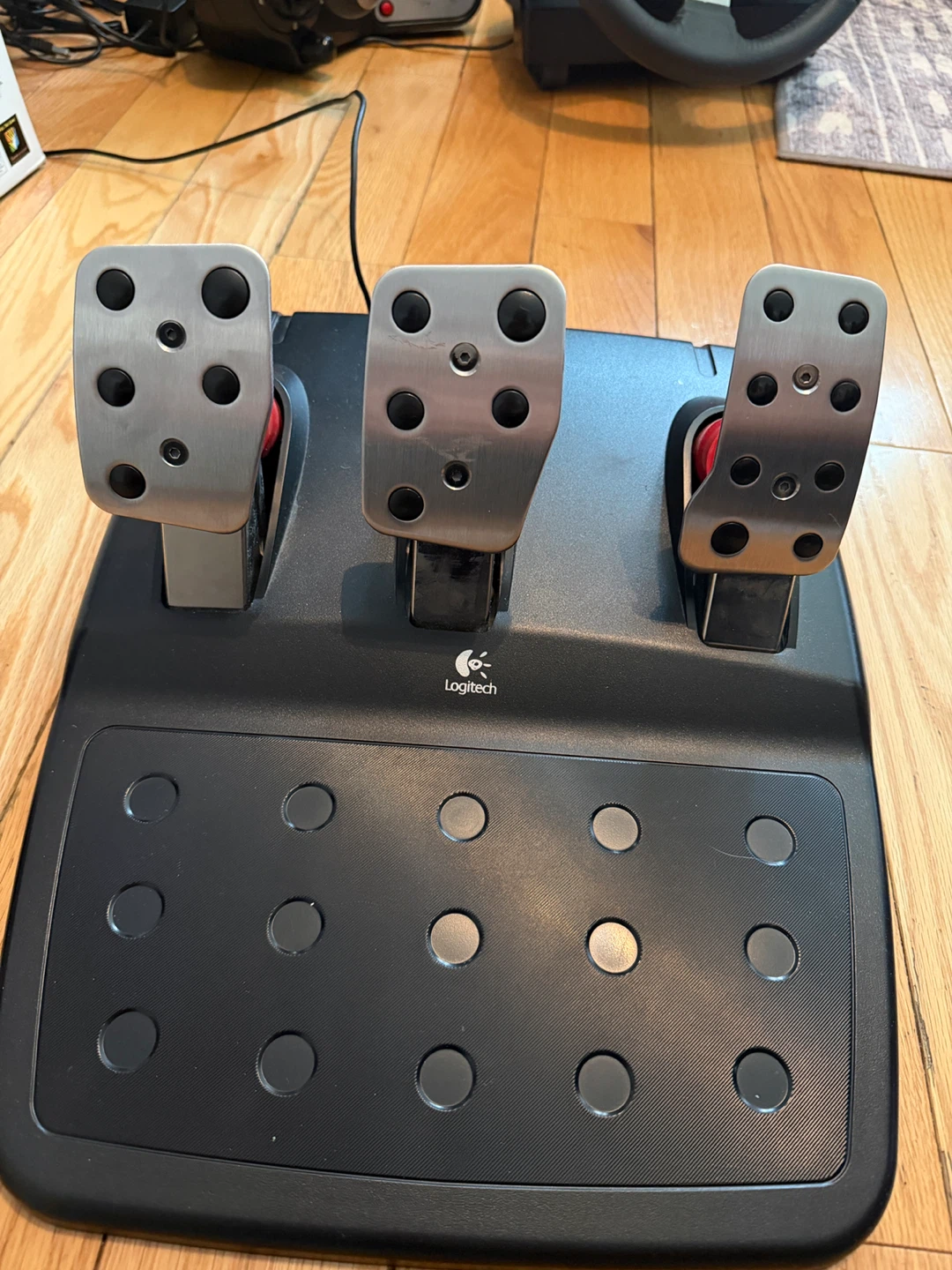 Logitech G27 Racing Wheel with Pedals and Shifter - photo 4