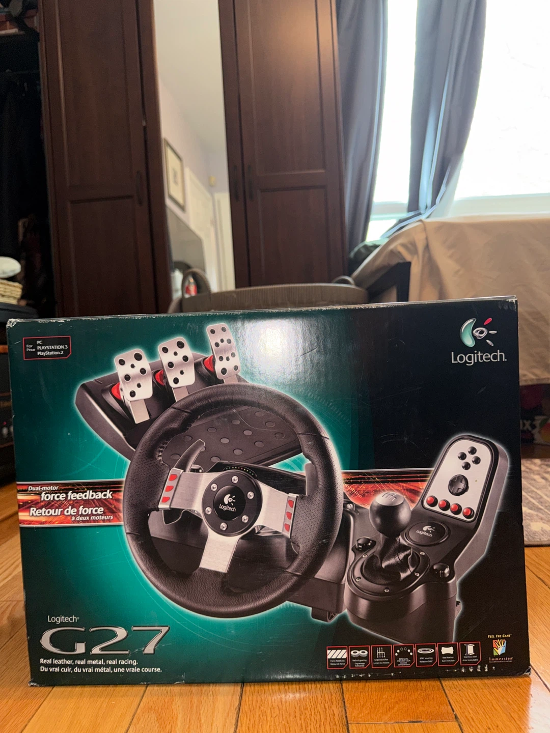 Logitech G27 Racing Wheel with Pedals and Shifter - photo 2
