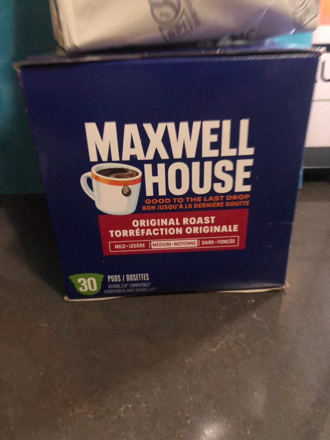 2 boxes of 30 Maxwell House Original Roast Coffee Pods Brand New - photo 2