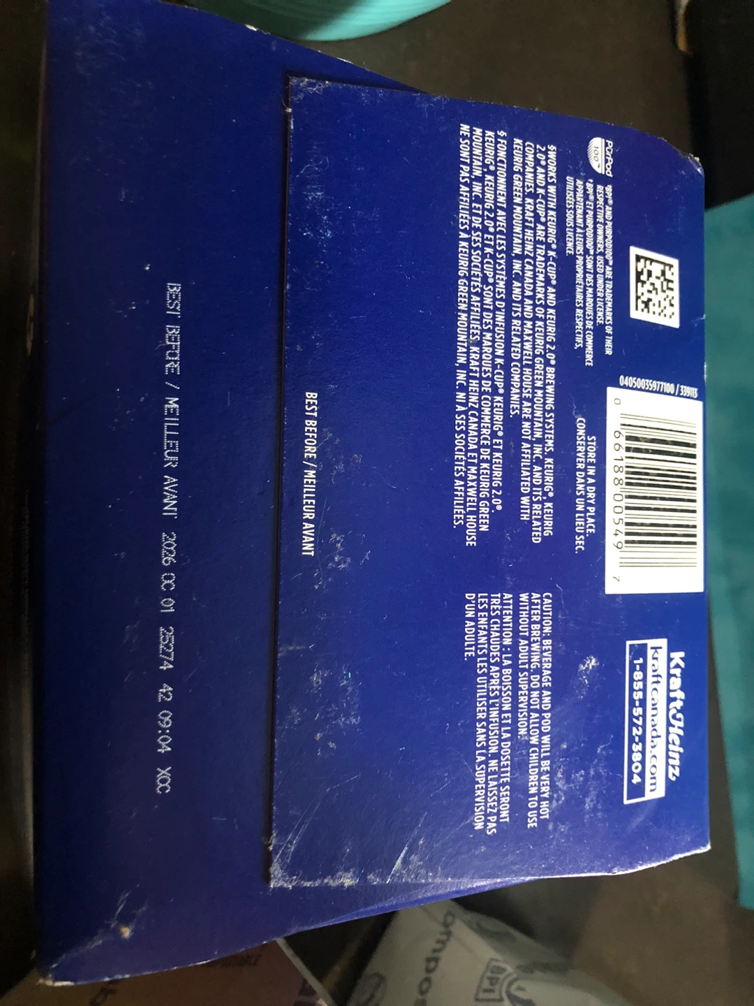 2 boxes of 30 Maxwell House Original Roast Coffee Pods Brand New - photo 3