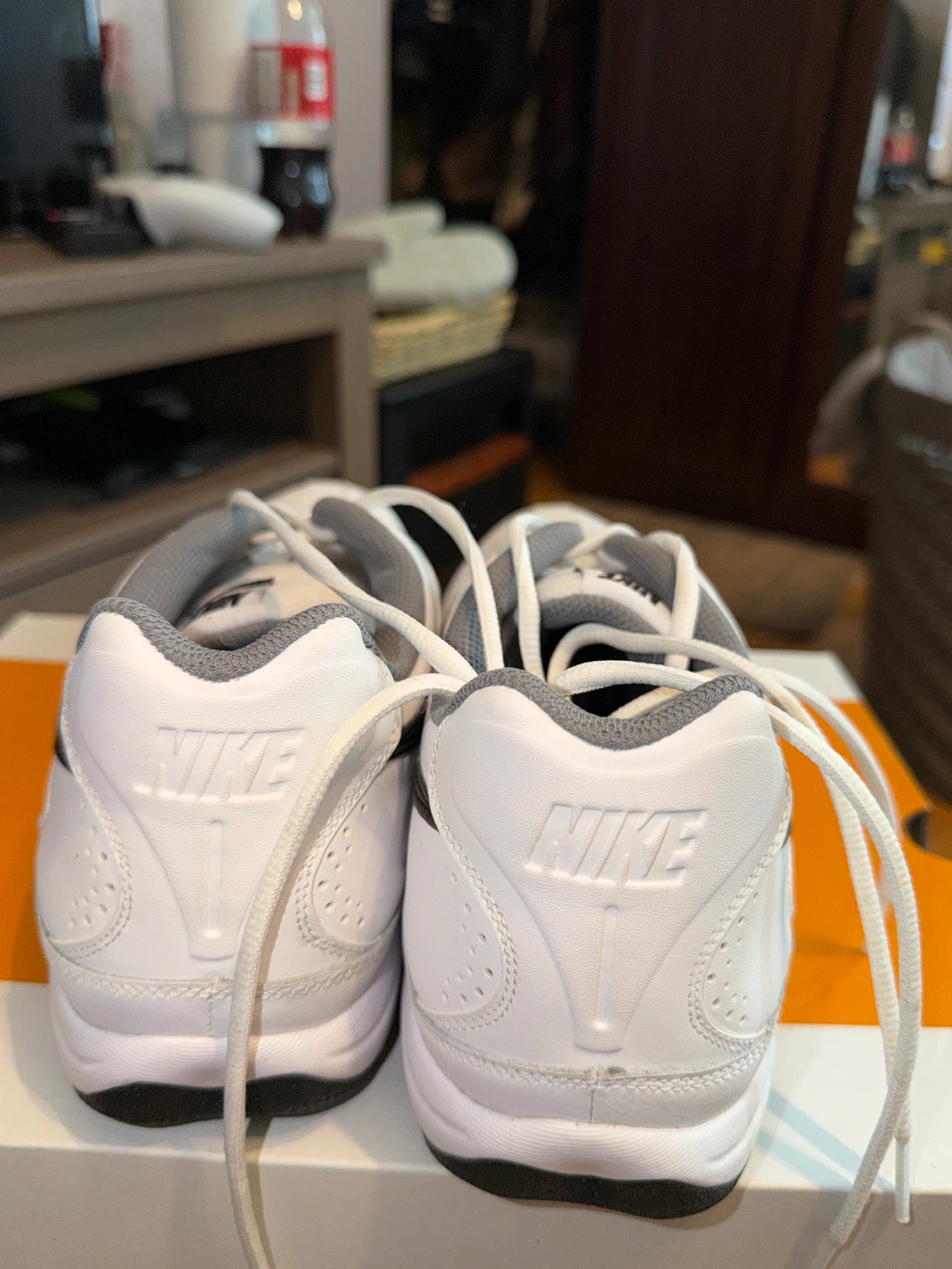 Nike White Training Shoes - photo 3
