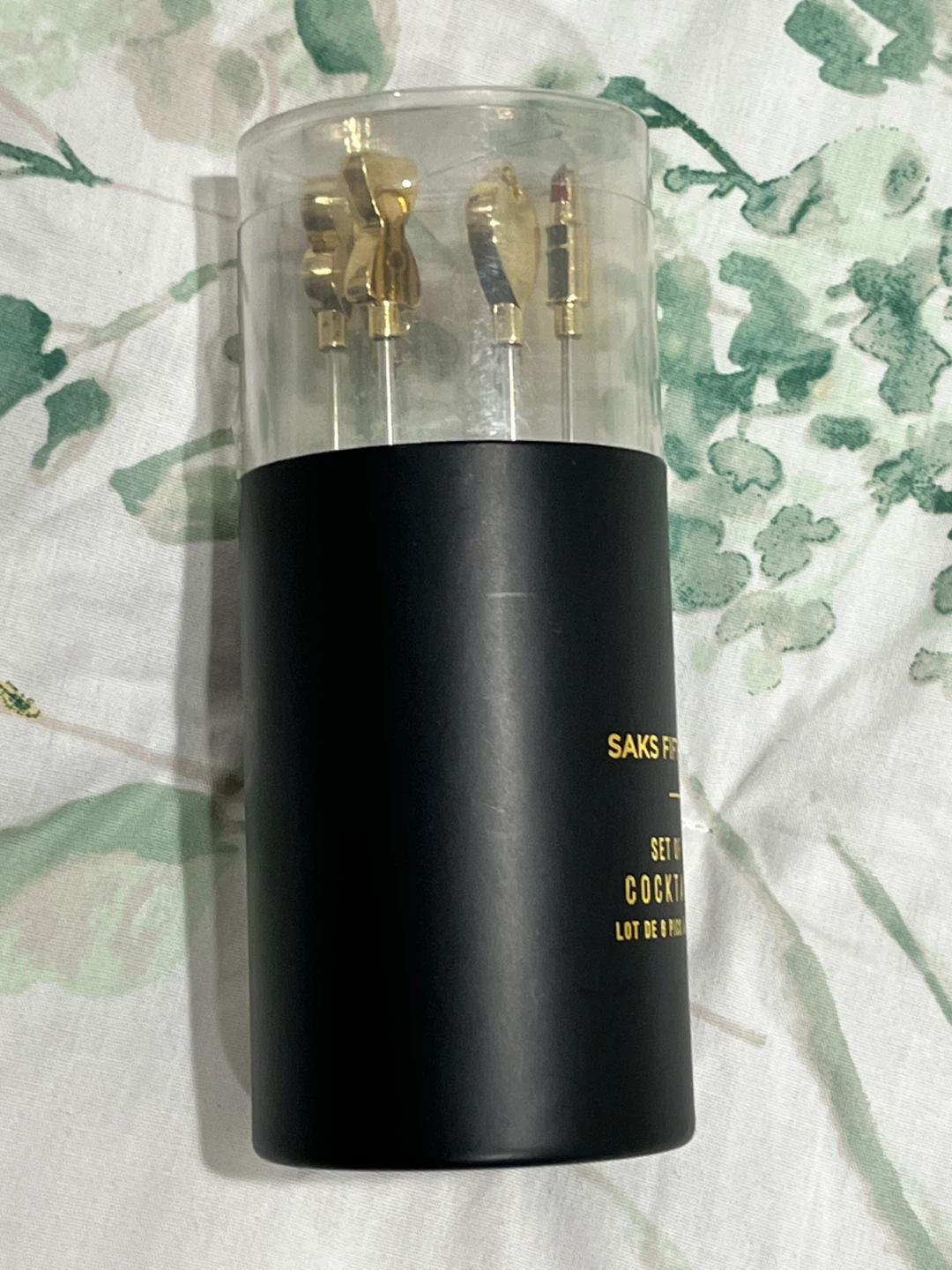 Saks Fifth Avenue Set of 6 Charm Cocktail Picks - photo 4