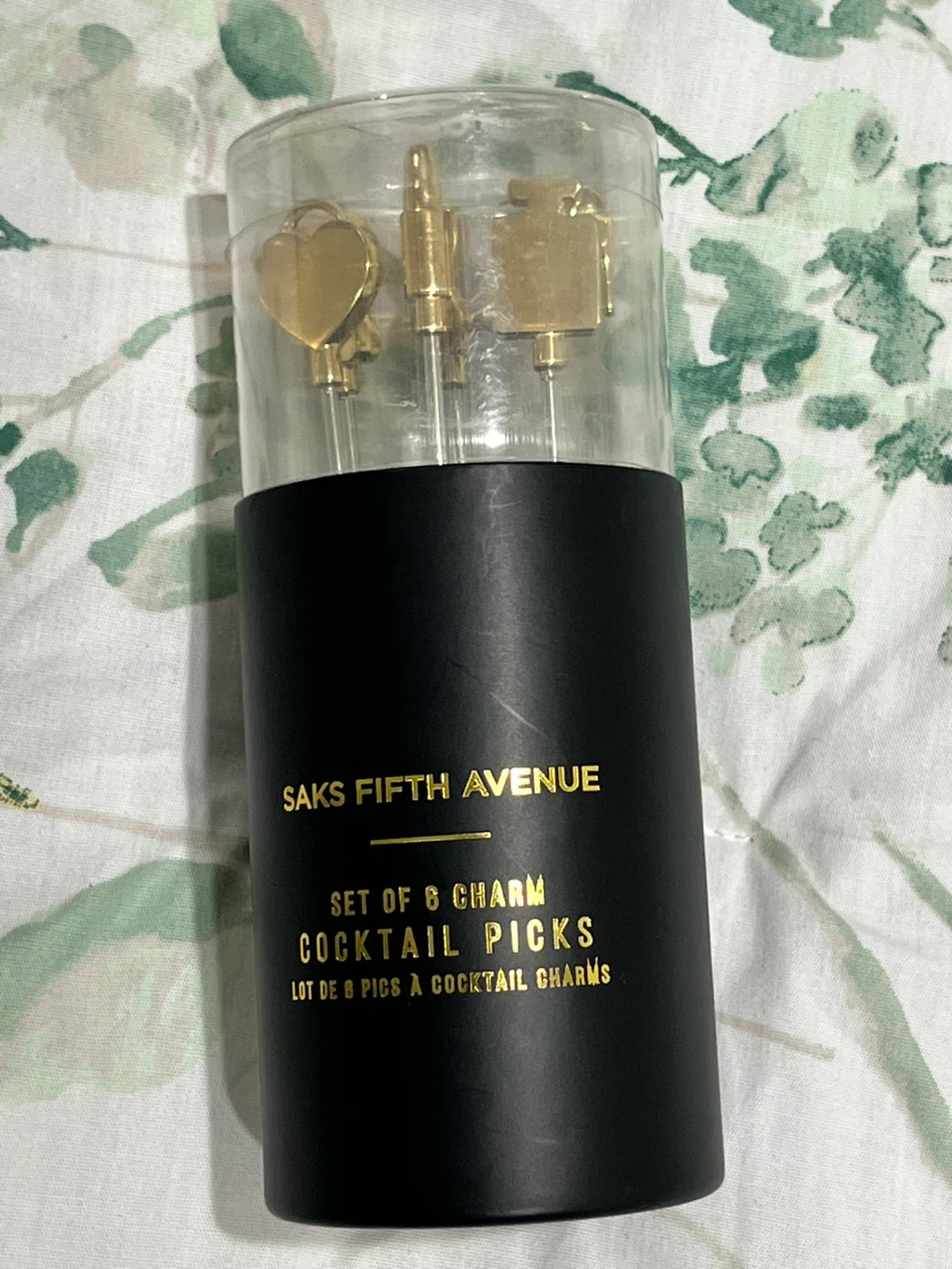 Saks Fifth Avenue Set of 6 Charm Cocktail Picks - photo 2