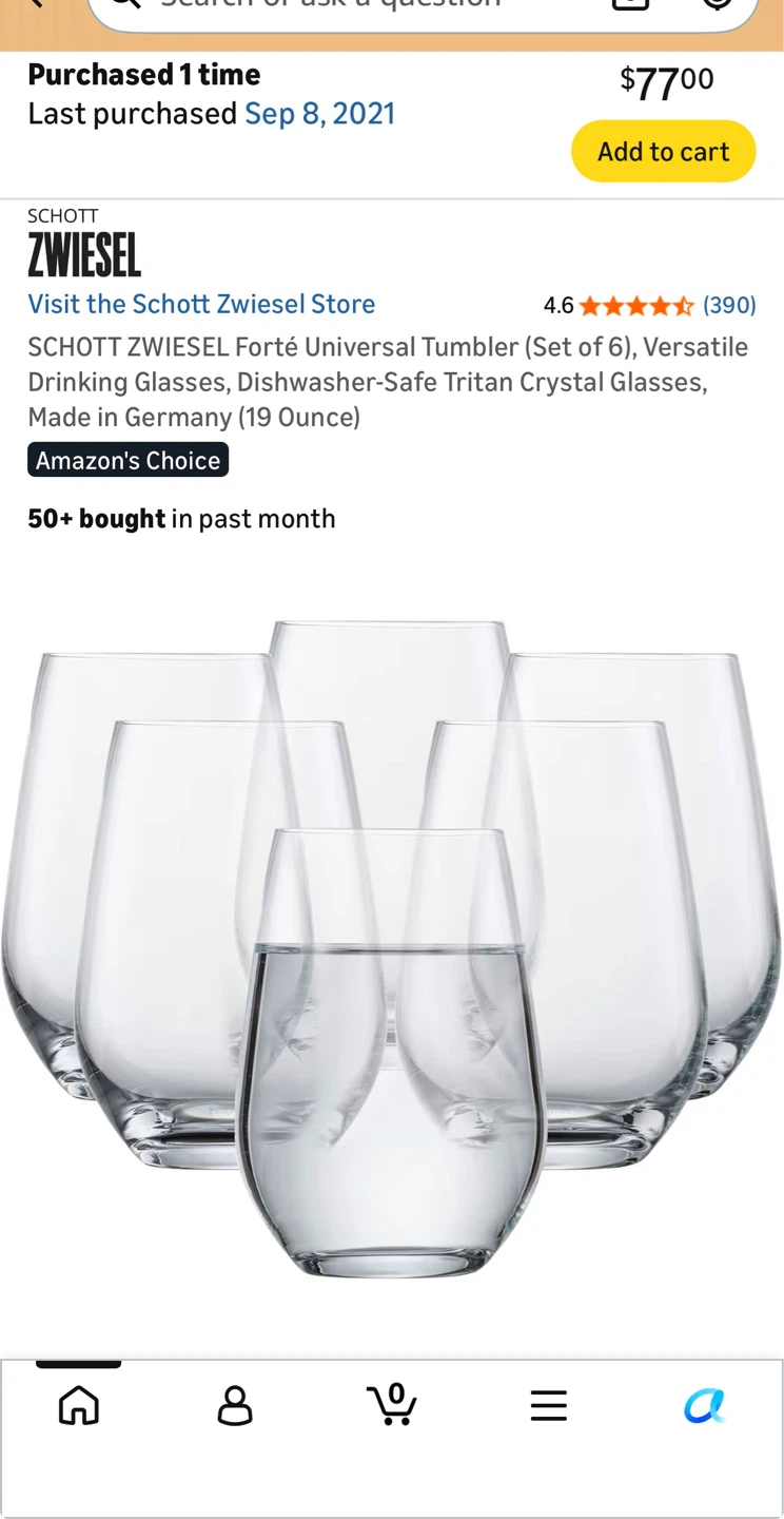 SCHOTT ZWIESEL - wine glasses (set of 6) - photo 2