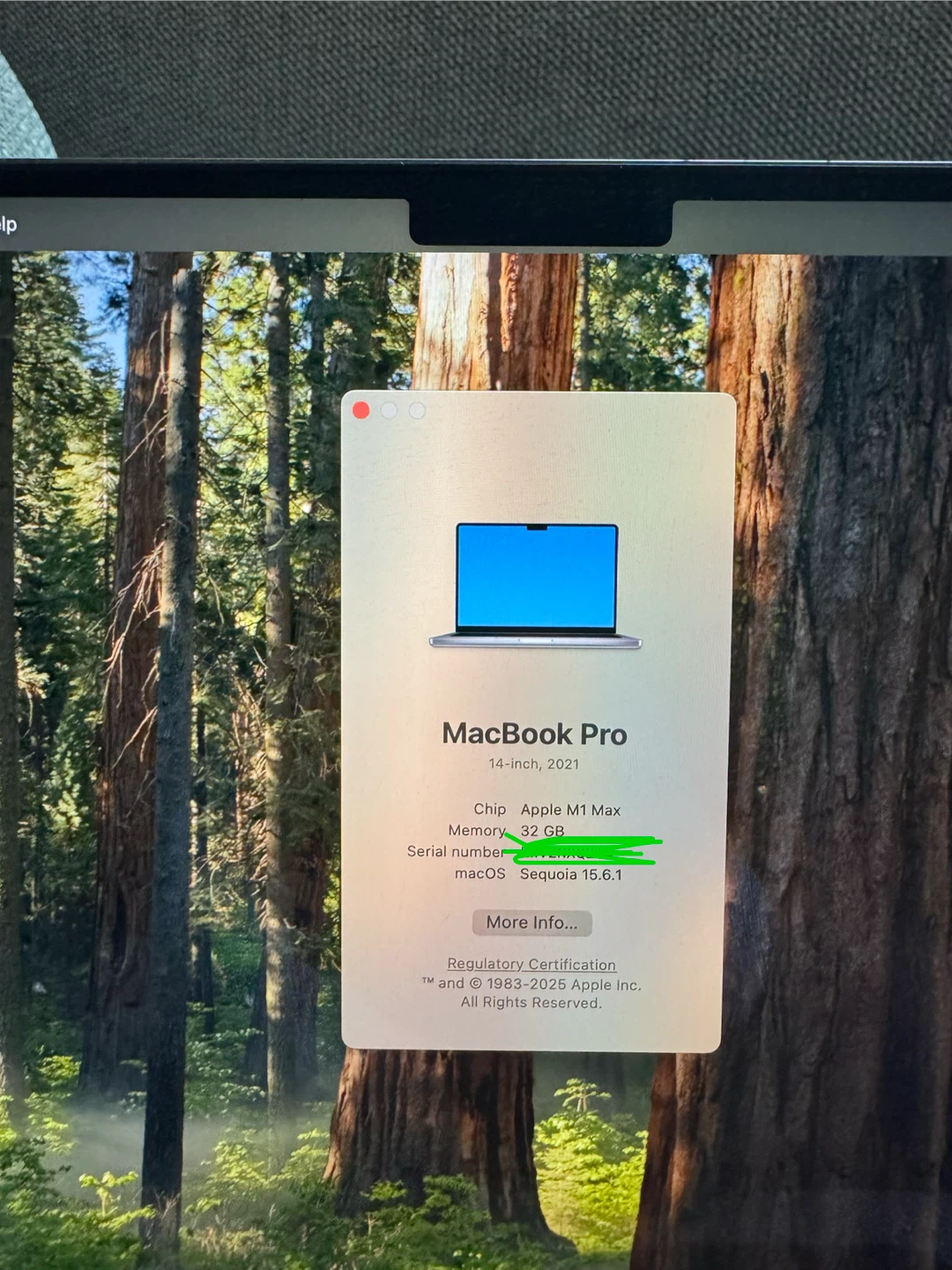Apple MacBook Pro 14-inch M1 Max 2021 - photo 3