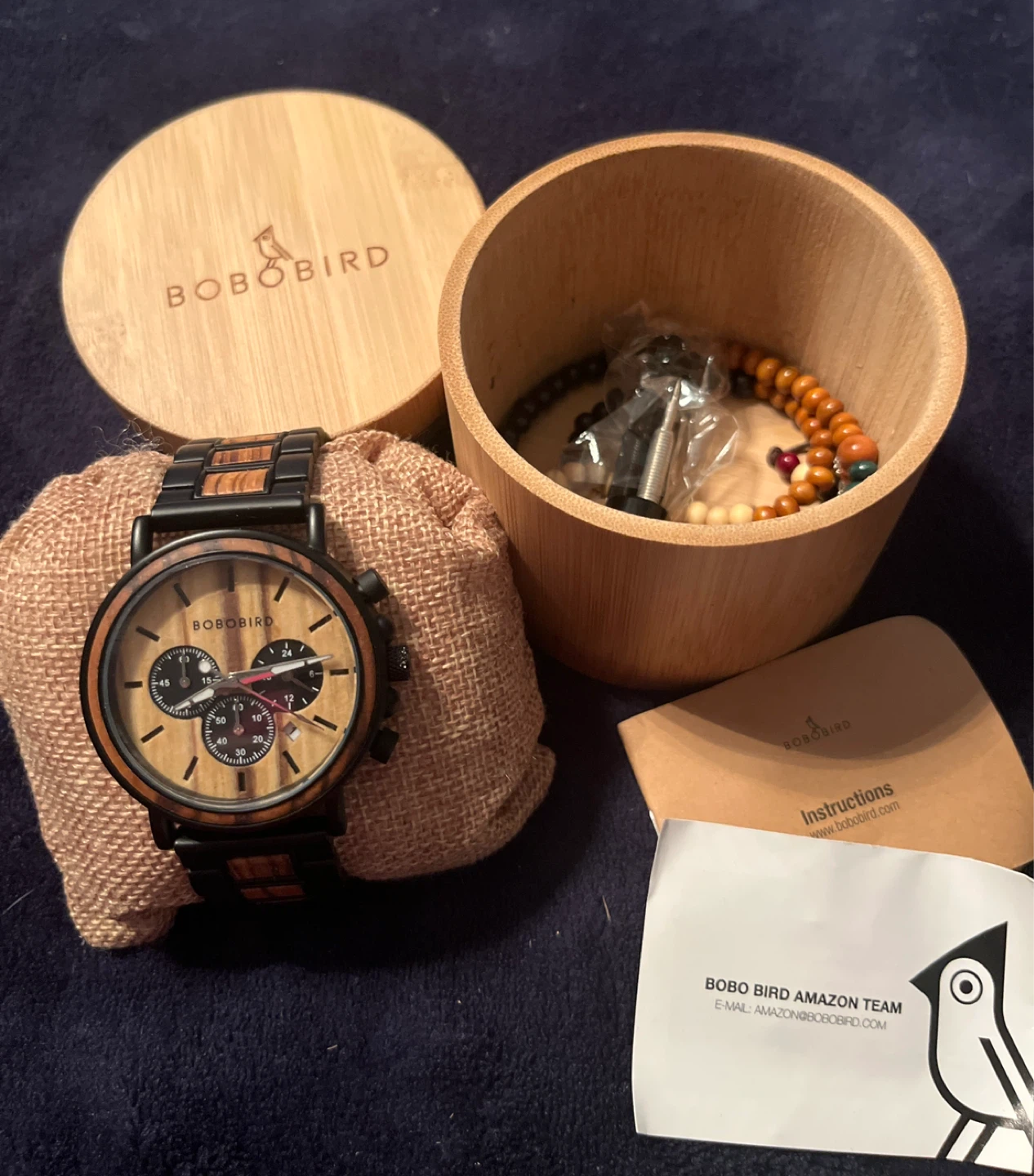 BOBO BIRD Wooden Watch for Husband