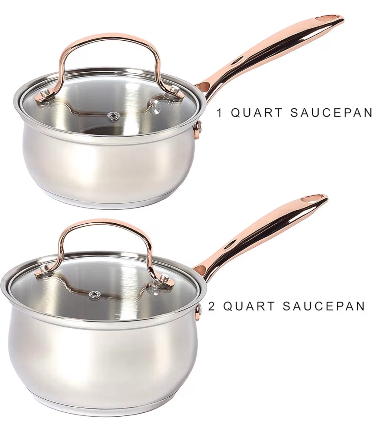 Denmark Tools for Cooks 10-Piece Stainless Steel Cookware Set - photo 5