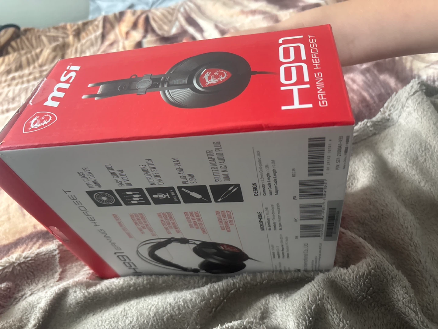 MSI H991 Gaming Headset - photo 2